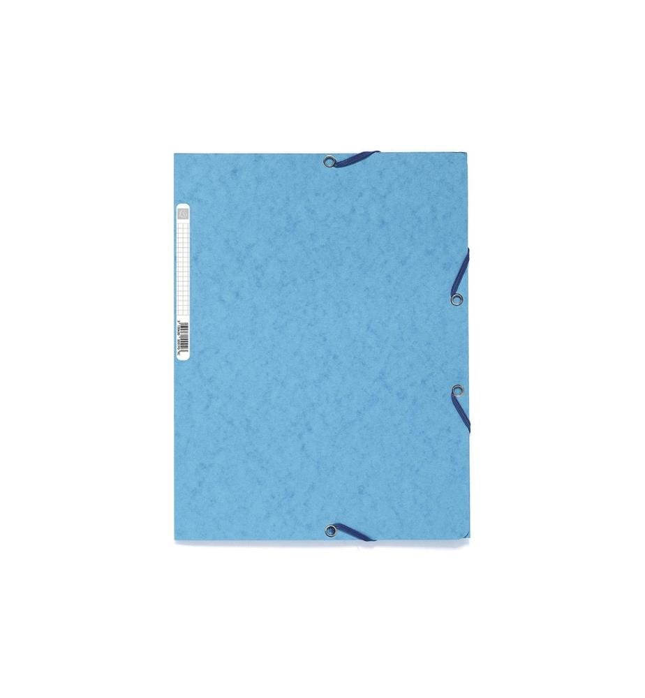 EXACOMPTA - Portfolio à ruban élastique A4 Turquoise, 250 feuilles