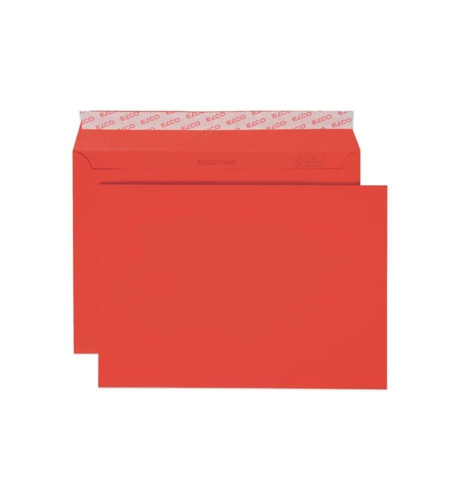 ELCO - Couvert Color C5, Keine Fenster, 25 Stück, Rot
