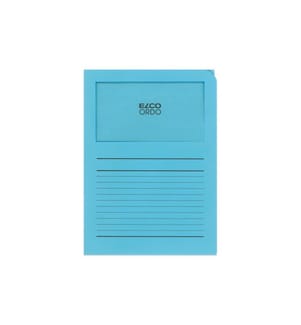 ELCO - Pochette transparente Ordo Classico Bleu clair, 100 pièces