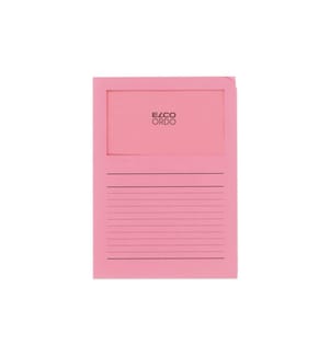 ELCO - Pochette transparente Ordo Classico Rose, 100 pièces