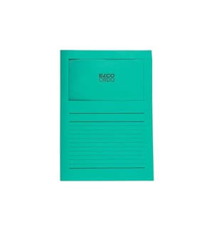 ELCO - Pochette transparente Ordo Classico Turquoise, 100 pièces