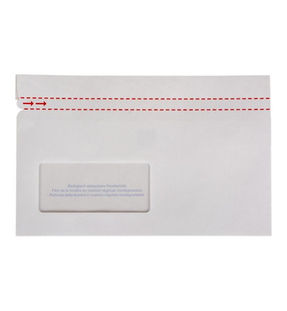ELCO - Pochette pour documents en papier C5/6 Fenêtre droite, 250 pièces