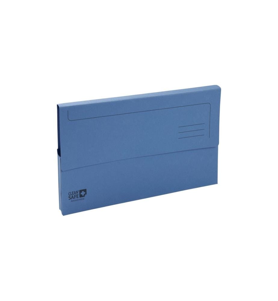 EXACOMPTA - Collecteur de fichiers Clean'Safe, 5 pièces, bleu