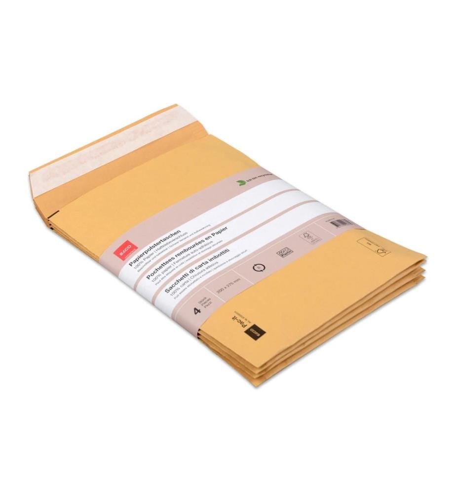 ELCO - Enveloppe Zero Plastic 200 x 275 mm, 4 pièces