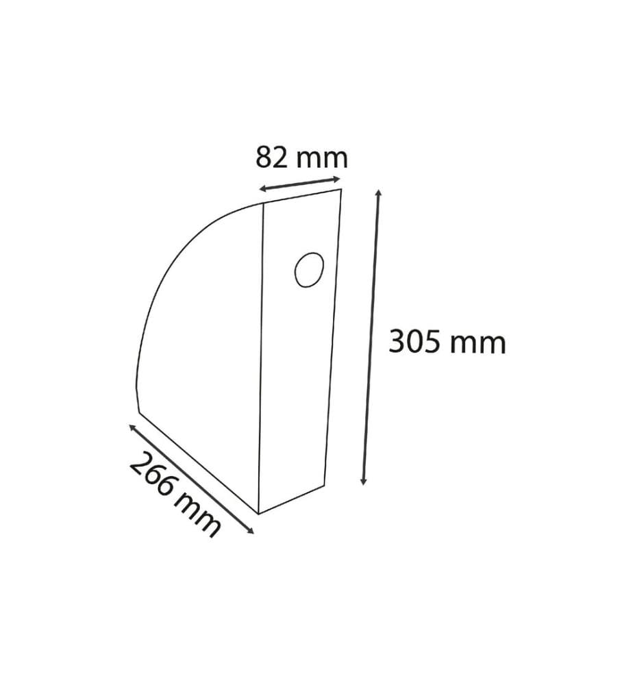 EXACOMPTA - Porte-revue MAG-CUBE Skandi A4+, bleu givré