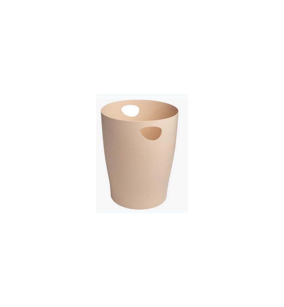 EXACOMPTA - Papierkorb Ecobin Skandi 15 L, Hellrosa