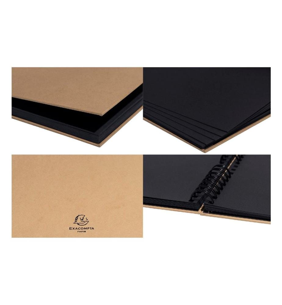 EXACOMPTA - Album créatif Kit de force Scrap-Addict Brun
