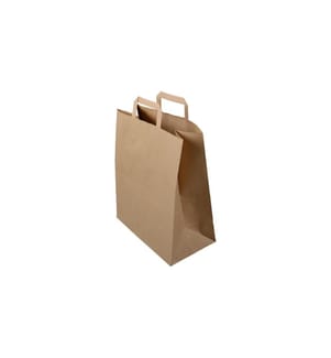 ELCO - Sachet cadeau avec anse plate 32 x 17 x 38 cm 50 Pièce/s, Brun