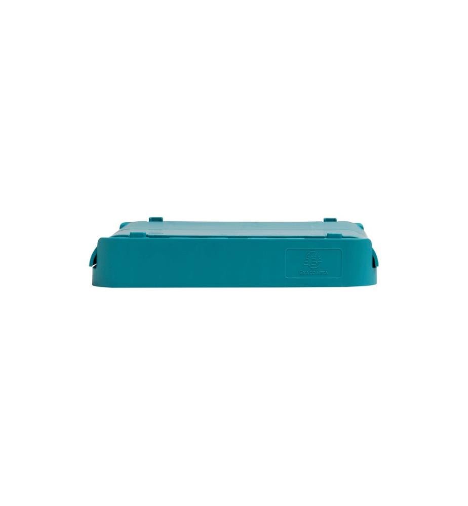 EXACOMPTA - Ablagekorb Smart Case MINI Skandi, A6+, Pazifikblau