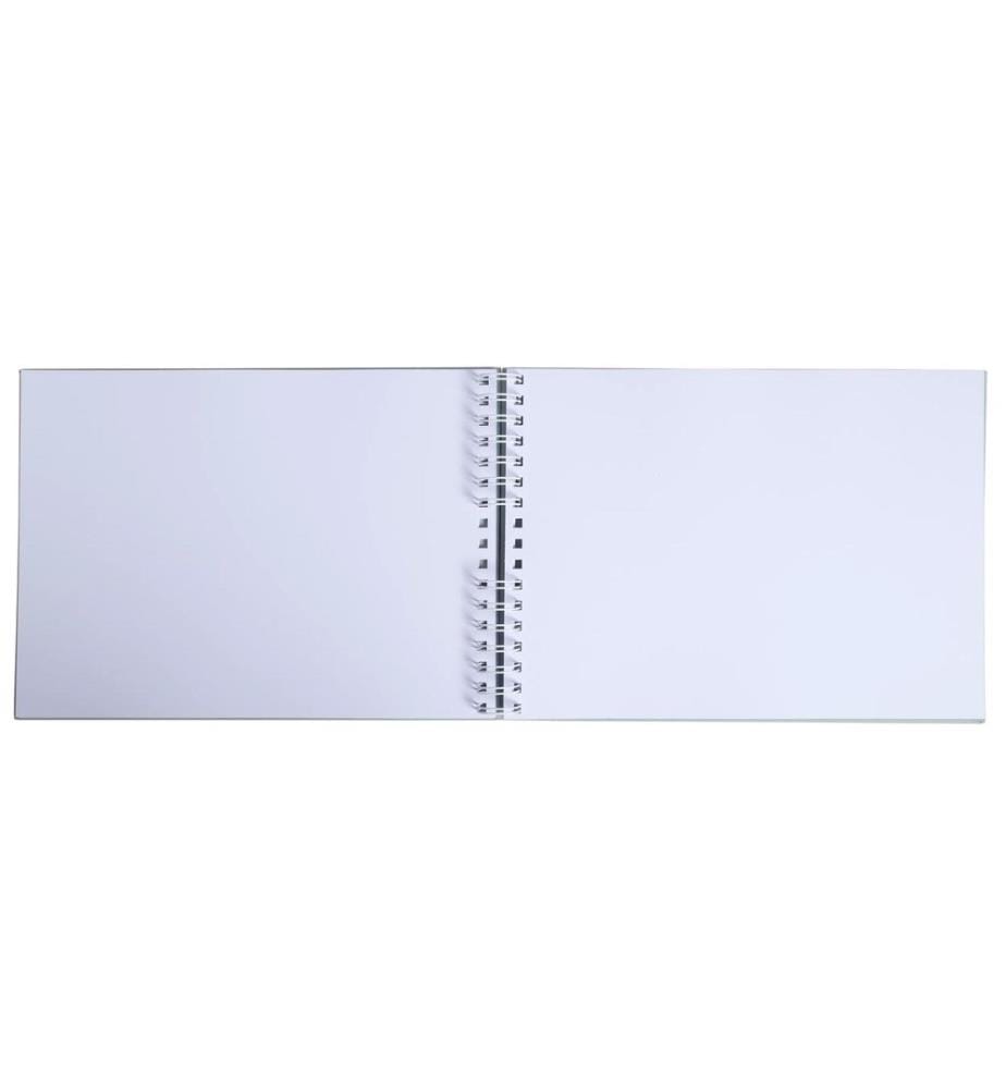 EXACOMPTA - Album photo AutentiK, 32 x 22 cm, 250 g/m², 50 pages, sauge