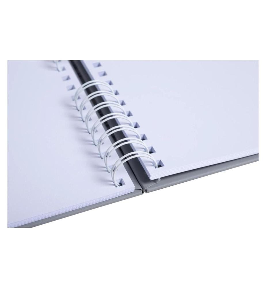 EXACOMPTA - Album photo AutentiK, 32 x 22 cm, 250 g/m², 50 pages, gris