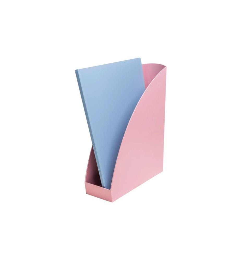 EXACOMPTA - Porte-revue Mag-Cube Autentik, A4+, rose