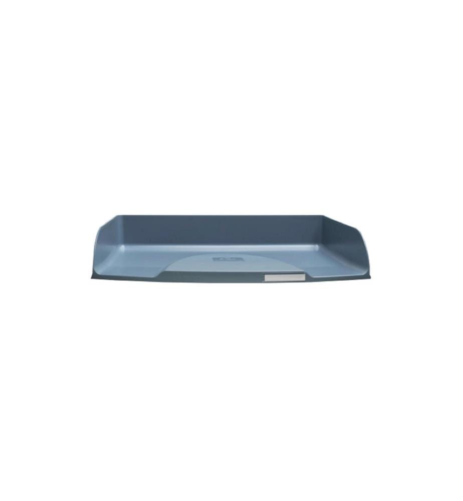 EXACOMPTA - Dokumentenablage Combo Styli AutentiK, A4+ Quer, Blaugrau