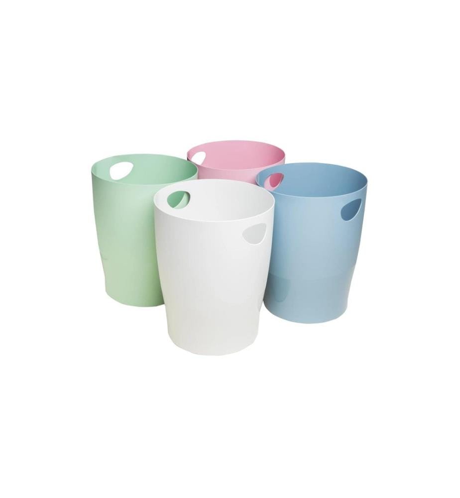 EXACOMPTA - Papierkorb Ecobin AutentiK, 15 l, Bonbonrosa
