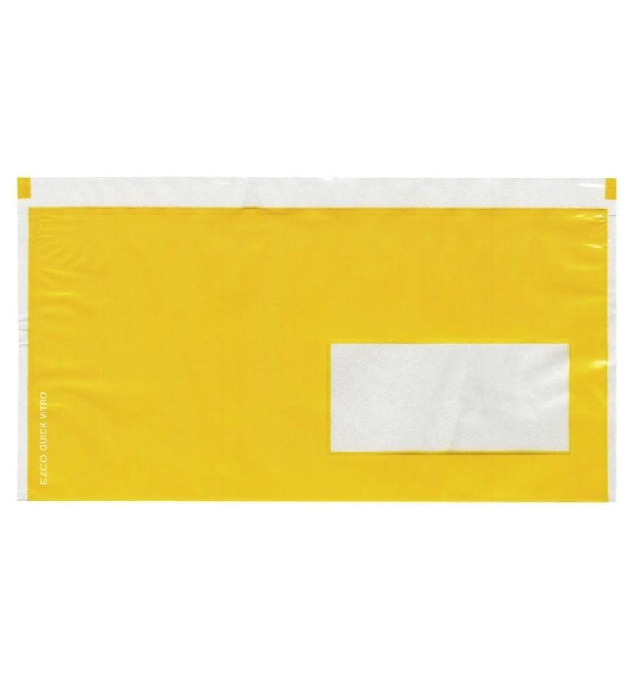 ELCO - Pochette pour documents Quick Vitro C5/6 Jaune, 250 pièces