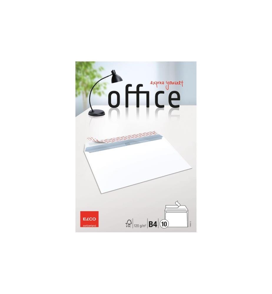 ELCO - Couvert Office B4 ohne Fenster, 10 Stück