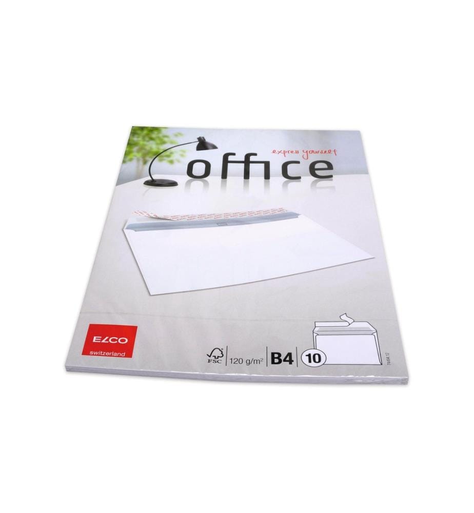ELCO - Couvert Office B4 ohne Fenster, 10 Stück