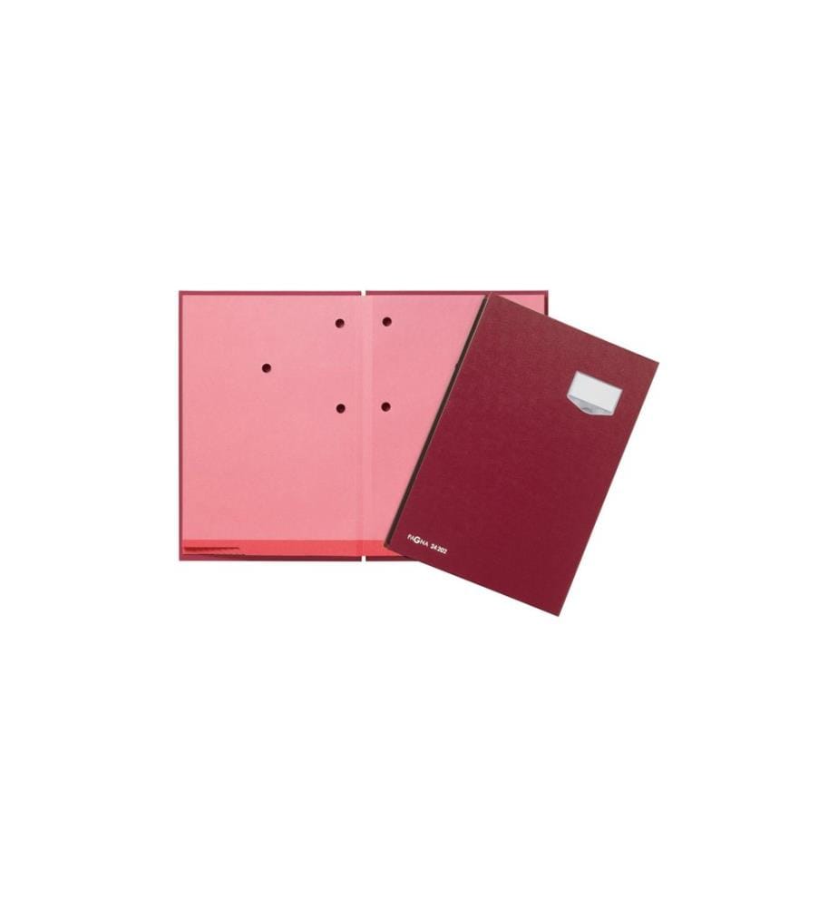 PAGNA - Dossier de signature De Luxe Rouge
