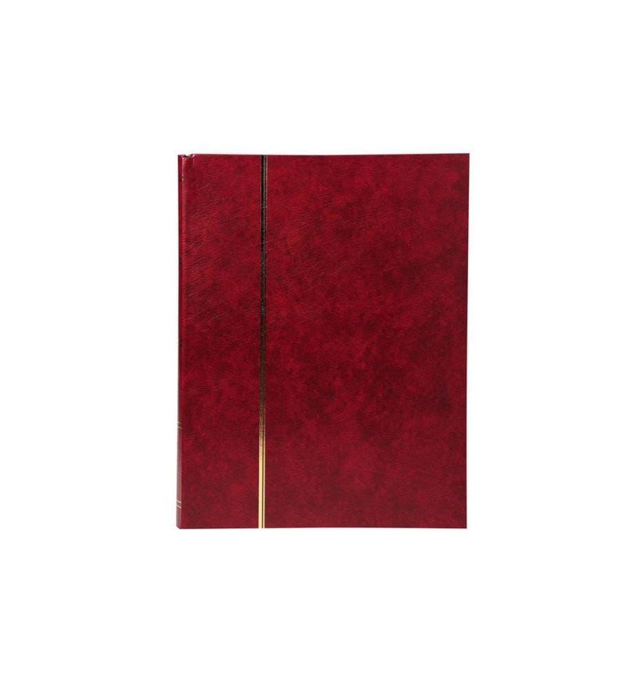 EXACOMPTA - Album de collection Timbres, 22.5 x 30.5 cm, 32 pages, rouge