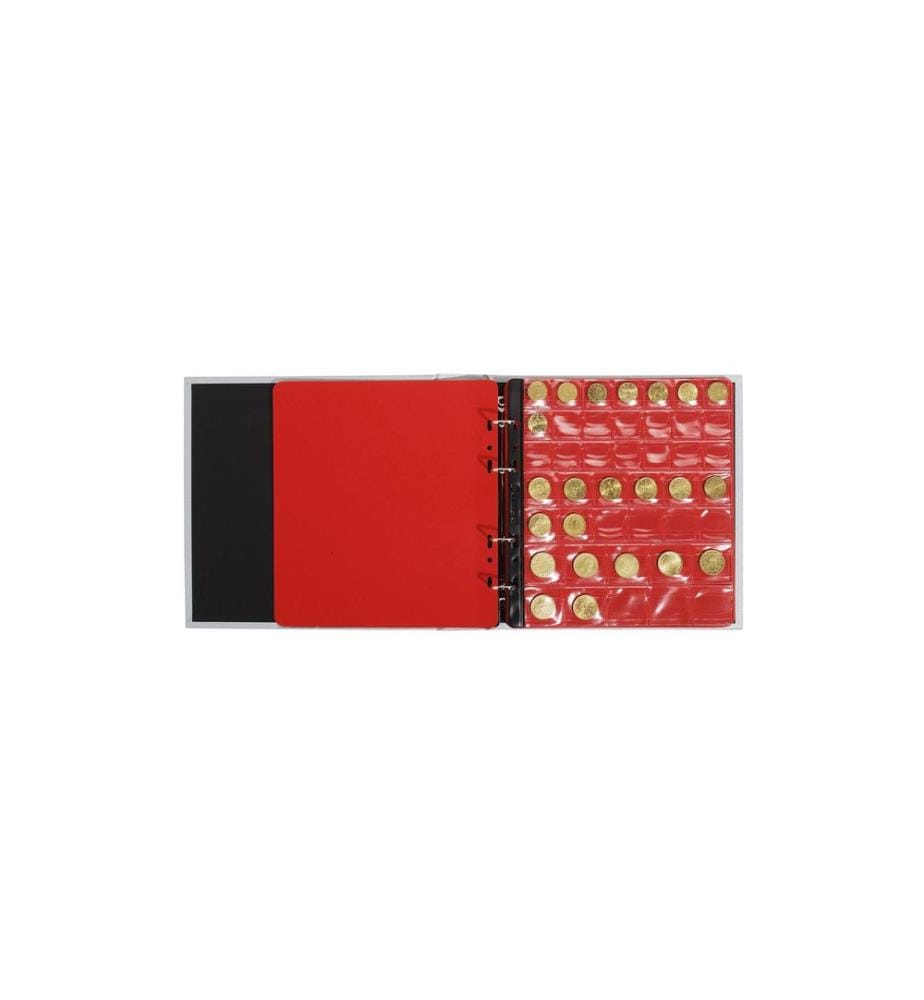 EXACOMPTA - Classeur de collection Pièce, 24,5 x 25 cm, Bordeaux
