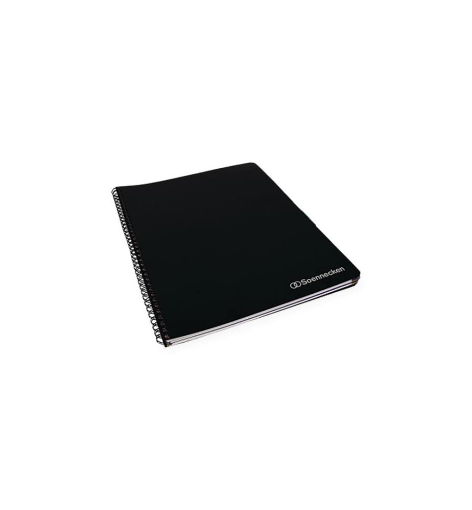 Soennecken - Carnet de notes Officebook A4+, quadrillé, 80 feuilles
