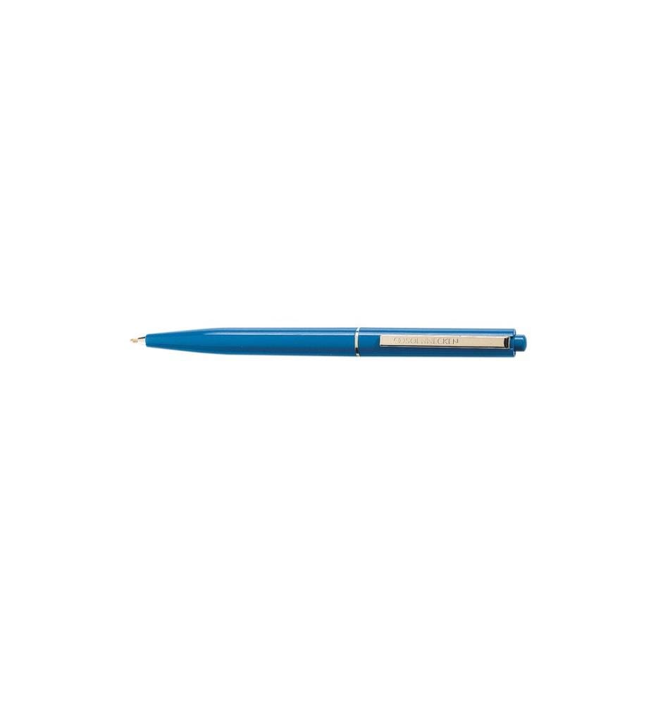 Soennecken - Stylo bille Nr. 25, moyen (M), Bleu, 10 pièces