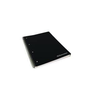 Soennecken - Carnet de notes Meetingbook, A4, À carreaux, Noir