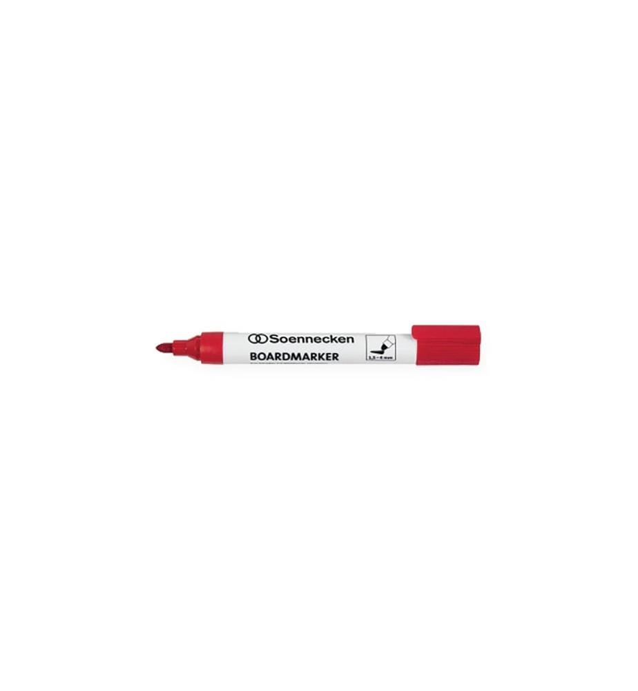 Soennecken - Marqueur pour tableau blanc Rouge