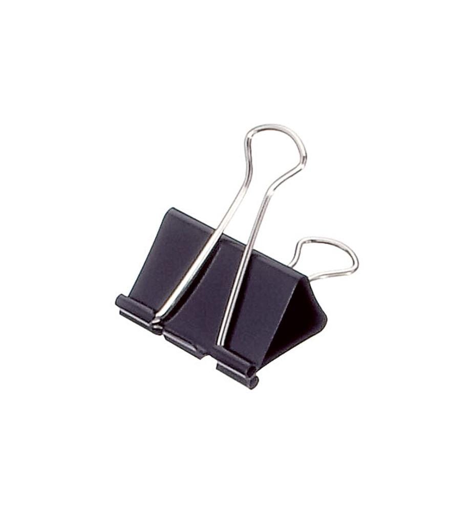 Soennecken - Pince à papier 40 x 19 mm, 12 pièces