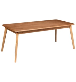 Table de repas KEHO Chêne foncé 200 cm 90 cm