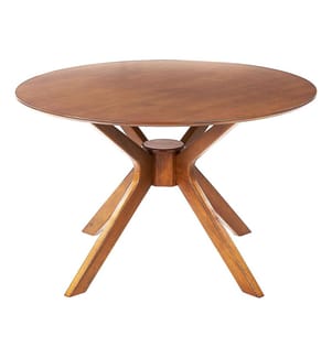 Table de repas TYMIS Acajou foncé 120 cm 120 cm