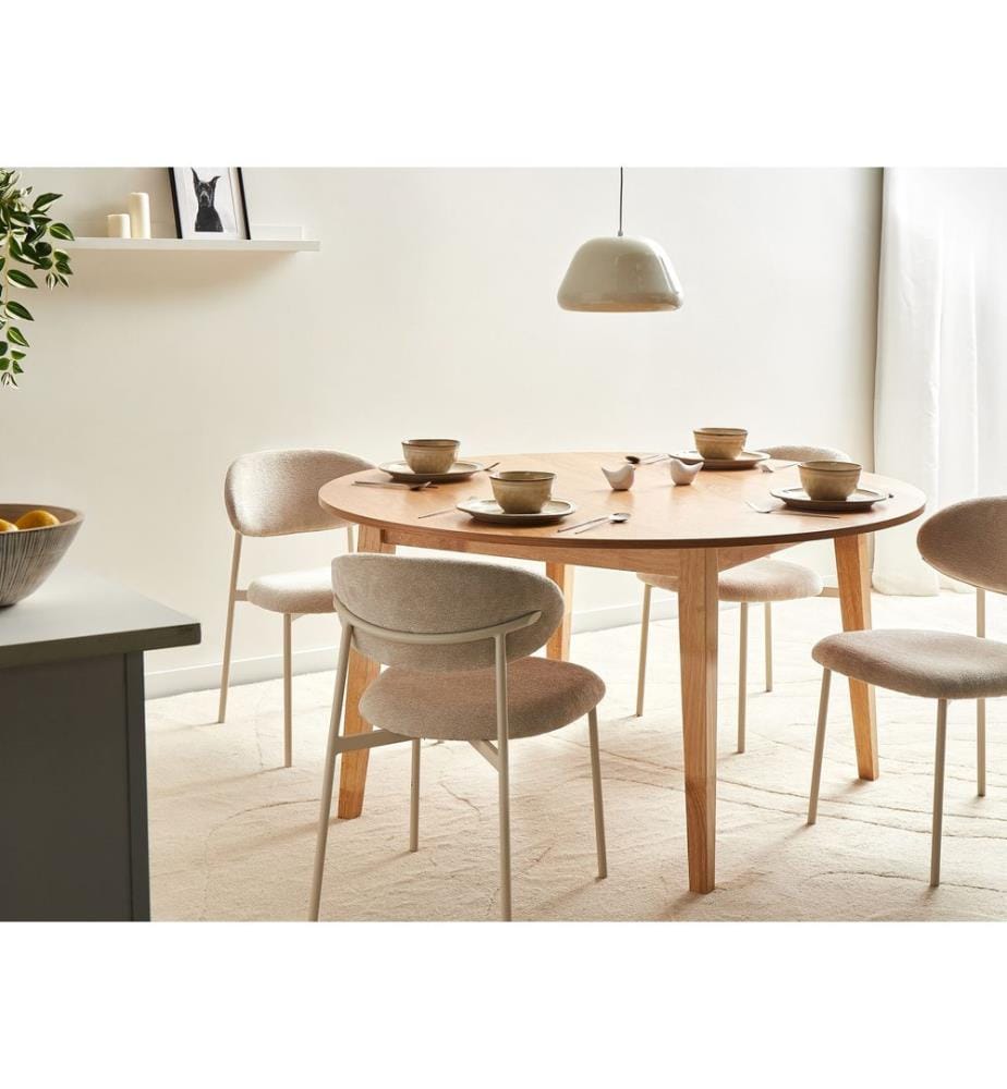 Esstisch HUNTLEY Helle Eiche 140 cm 140 cm