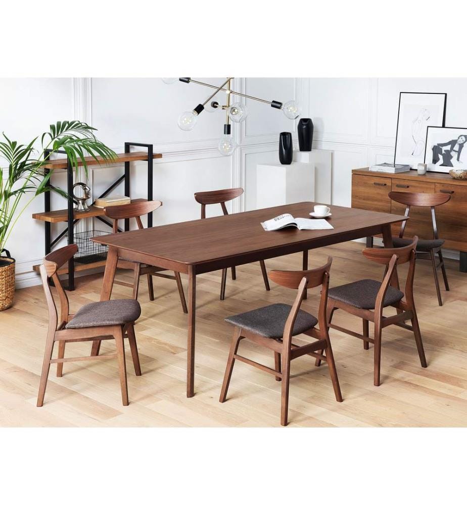 Esstisch MADOX Dunkle Walnuss 200 cm 100 cm