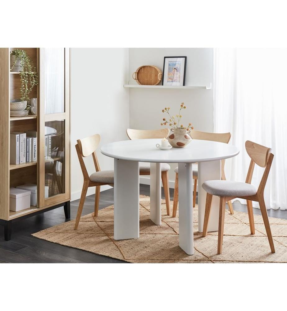 Esstisch COSMO Weiss 120 cm 120 cm