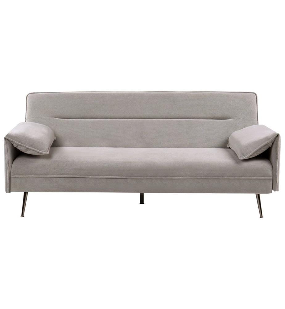 Schlafsofa 3-Sitzer VAYLA Stoff Grau