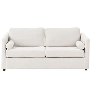 Schlafsofa INKOO Stoff Cremeweiss