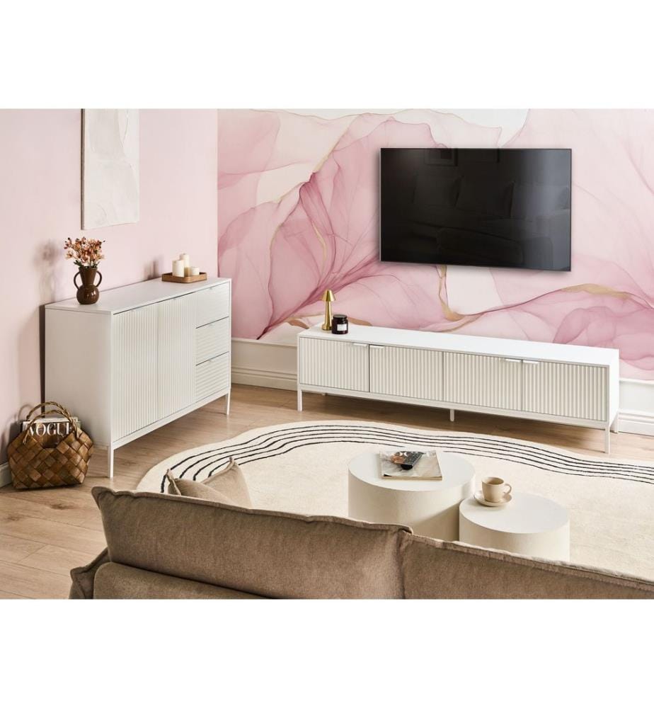 TV-Möbel ADELAIDE Weiss