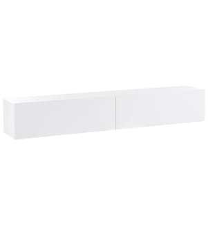 Wandmontierter TV-Schrank GLADSTONE Weiss