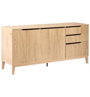 Sideboard mit 2 Türen MONCTON Hellbraun