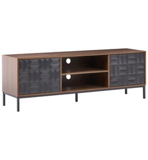 TV-Möbel CARAQUET Dunkelbraun