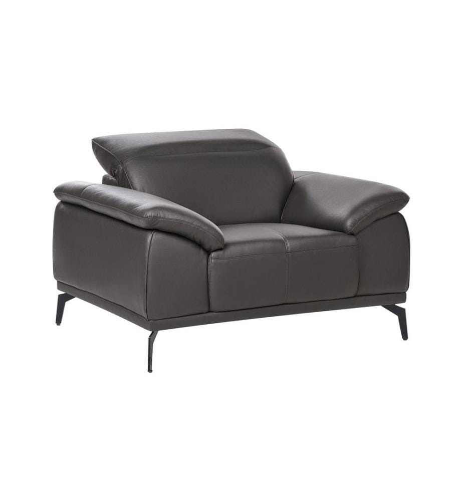 Sessel VEJEN Kunstleder Schwarz