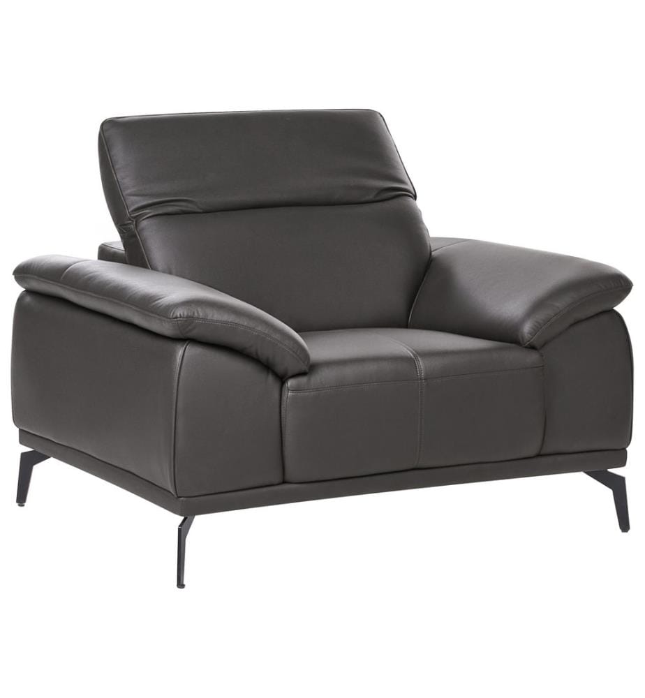 Sessel VEJEN Kunstleder Schwarz