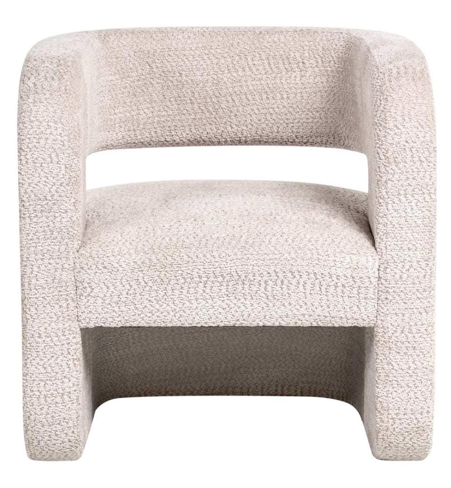 Sessel VIDSEL Chenillegewebe Beige