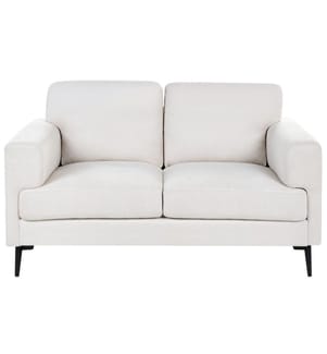 Sofa 2-Sitzer LOUSTO Stoff Hellbeige