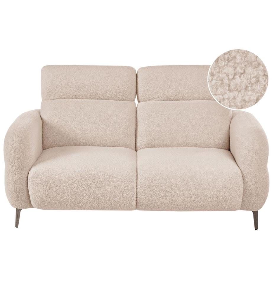 Sofa 2-Sitzer ARTUNA Bouclé Beige