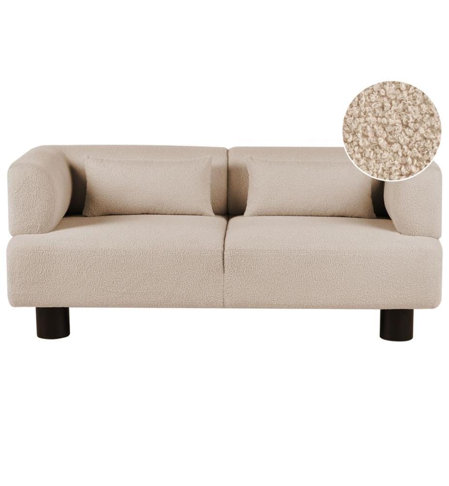 Sofa 2-Sitzer MOVIK Bouclé Beige