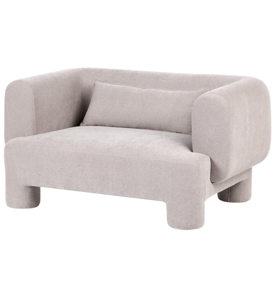 Sofa 2-Sitzer HOGBO Stoff Beige