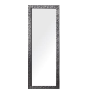 Wandspiegel AJACCIO 50 cm 130 cm Silber