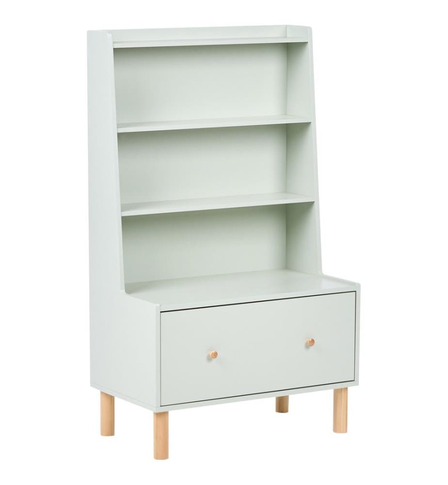 Bücherregal mit 3 Ebenen QUILPIE 120 cm Hellgrün