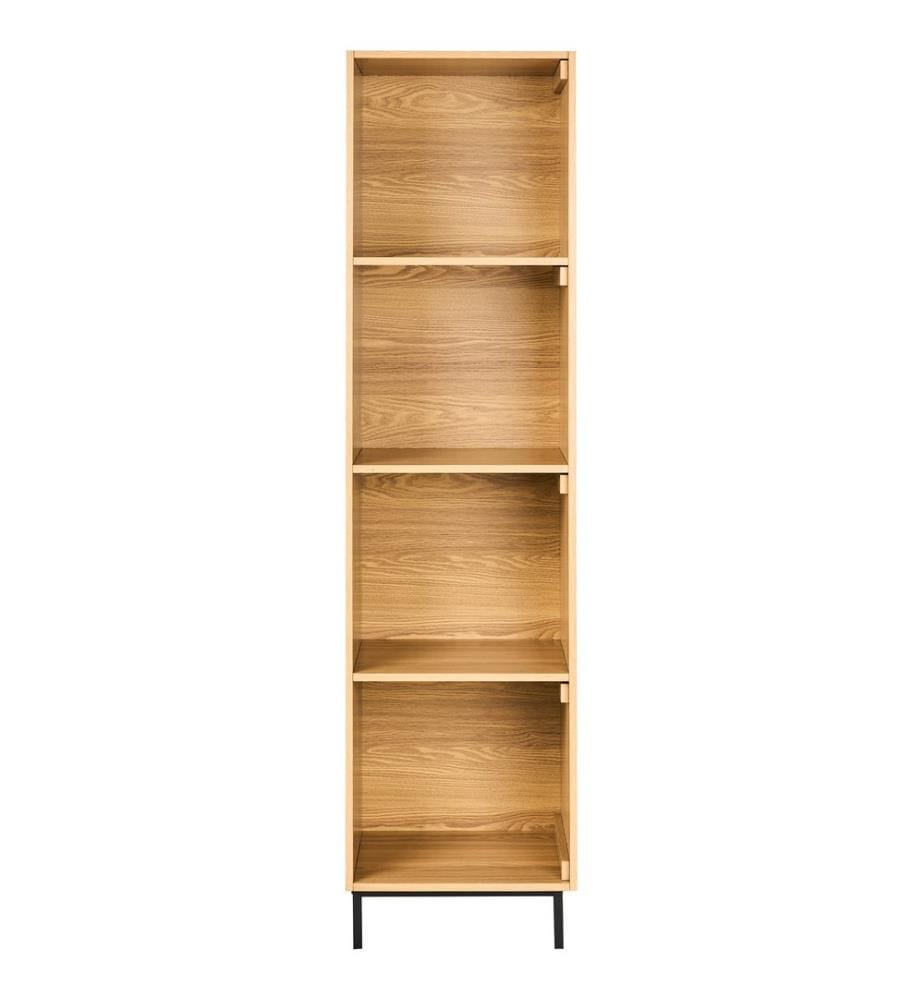 Regal mit 4 Ebenen LEANDRO 175 cm Hellbraun